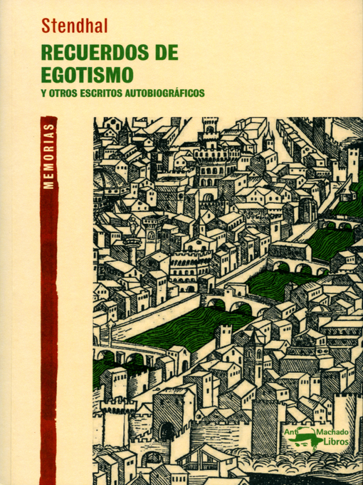 Title details for Recuerdos de egotismo by Stendhal - Wait list